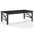 Crosley Furniture Kaplan Metal Patio Coffee Table in Oil Rubbed Bronze