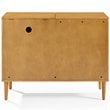 Crosley Furniture Everett Wood Media Console Table in Acorn Brown