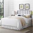 Crosley Furniture Whitney King Metal Spindle Headboard in Black