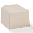 Crosley Furniture Outdoor Vinyl Chair Cover in Tan (Set of 2)