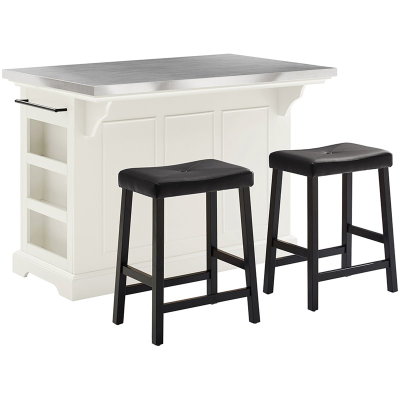With Saddle Stools