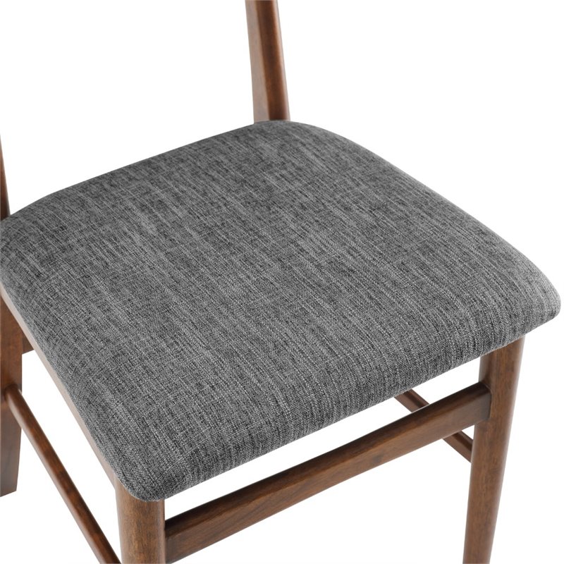 Crosley Furniture Landon Wood Dining Chairs in Mahogany (Set of 2)