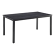 Crosley Furniture Kaplan Metal Outdoor Dining Table in Oil Rubbed Bronze