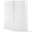 Crosley Furniture Savannah Transitional Tall Wood Pantry in White (Set of 2)