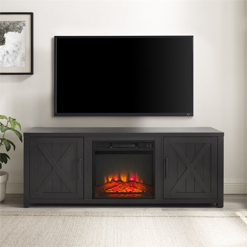 Crosley Furniture Gordon Wood TV stand for TVs up to 58