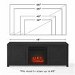 Crosley Furniture Gordon Wood TV stand for TVs up to 58