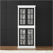 Crosley Furniture Cecily 4-Door Modern Wood Tall Storage Pantry in White