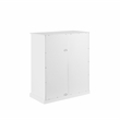 Crosley Furniture Cecily 2-Door Modern Wood Storage Pantry in White