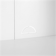 Crosley Furniture Genevieve Particle Board and MDF Wood Storage Pantry in White