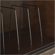 Crosley Furniture Asher Wood Record Storage Media Console - Dark Brown