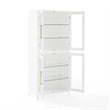 Crosley Furniture Roarke Wood Kitchen Pantry Storage Cabinet - White (Set of 2)