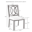 Crosley Furniture Chambers 18.5