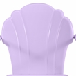 Crosley Tulip 5 Piece Retro Outdoor Dining Set in Lavender