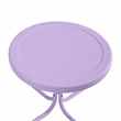 Crosley Tulip 3 Piece Retro Outdoor Chair Set in Lavender