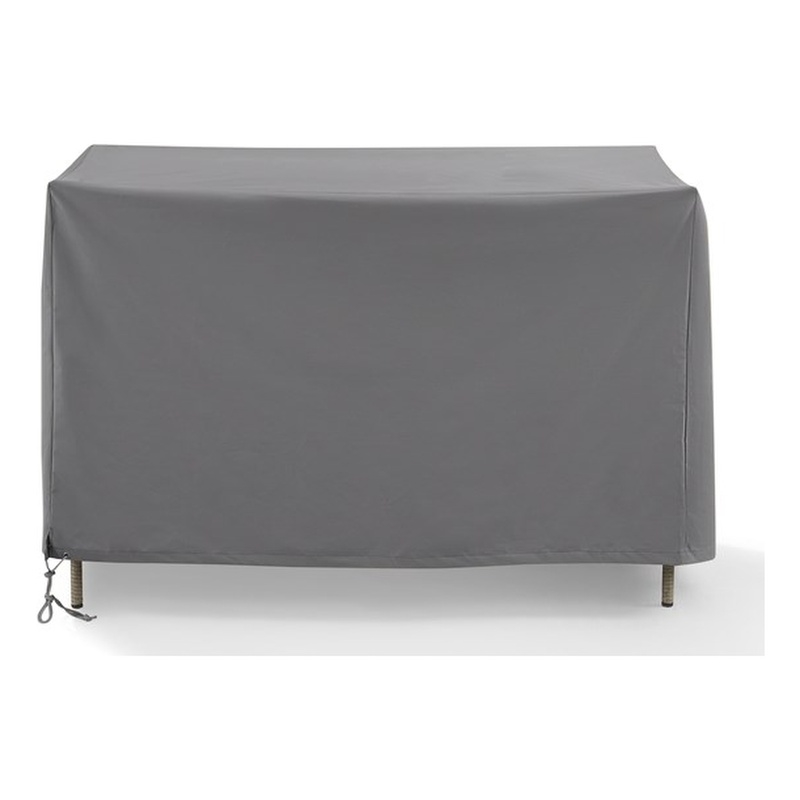 Crosley Furniture Outdoor Storage Deck Box Cover in Gray