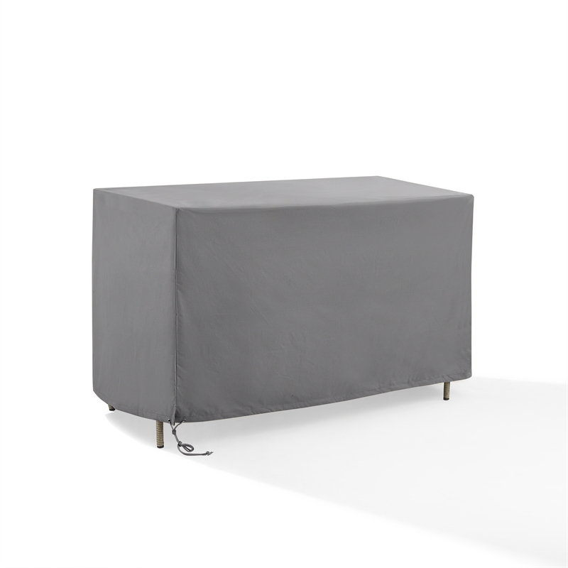 Crosley Furniture Outdoor Storage Deck Box Cover in Gray