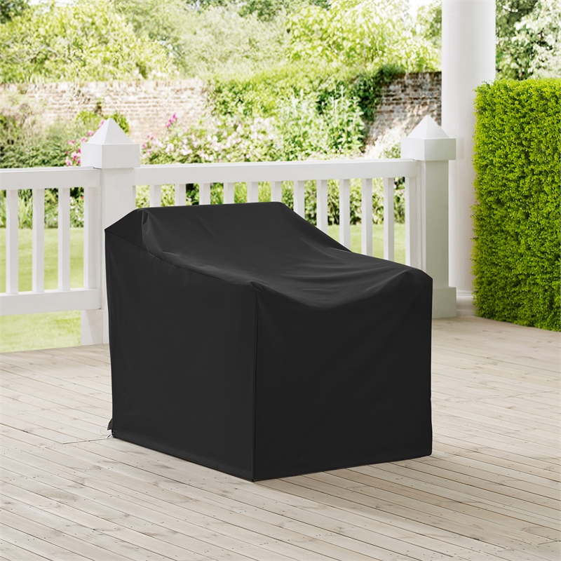 Crosley Furniture Outdoor Chair Furniture Cover in Black