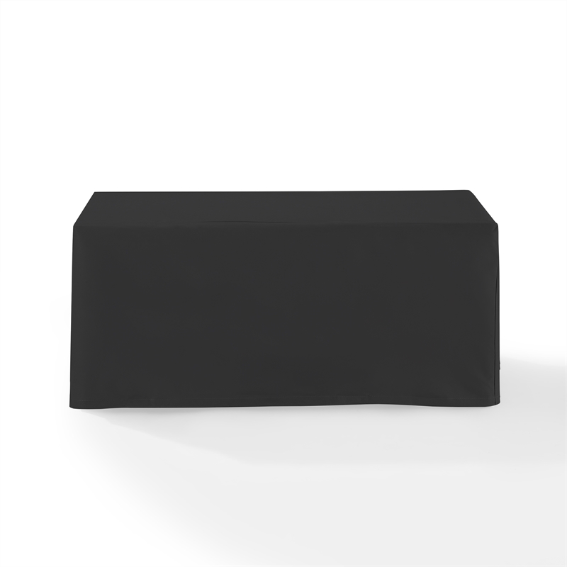 Crosley Furniture Outdoor Coffee Table Furniture Cover in Black
