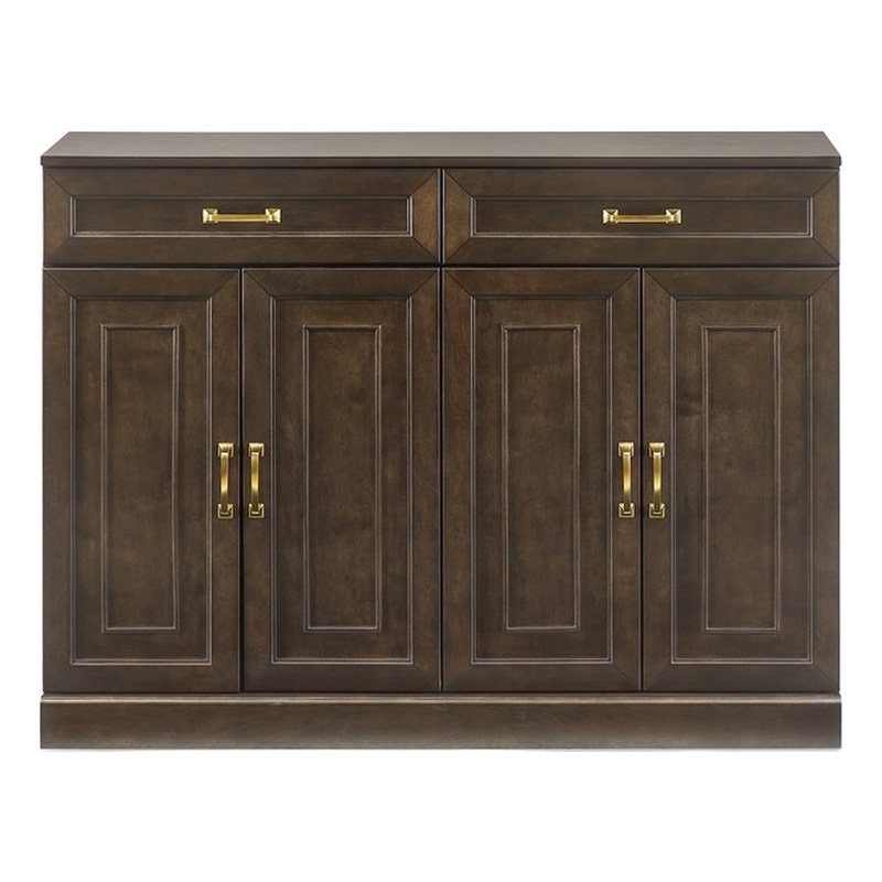 Crosley Furniture Stanton Sideboard in Coffee