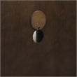 Crosley Furniture Kenji Record Storage Media Console in Dark Brown