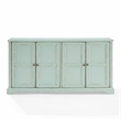 Crosley Furniture Holbrook Sideboard in Distressed Seafoam Blue