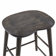 Crosley Furniture Maddox 2-Piece Counter Height Bar Stool Set in Slate