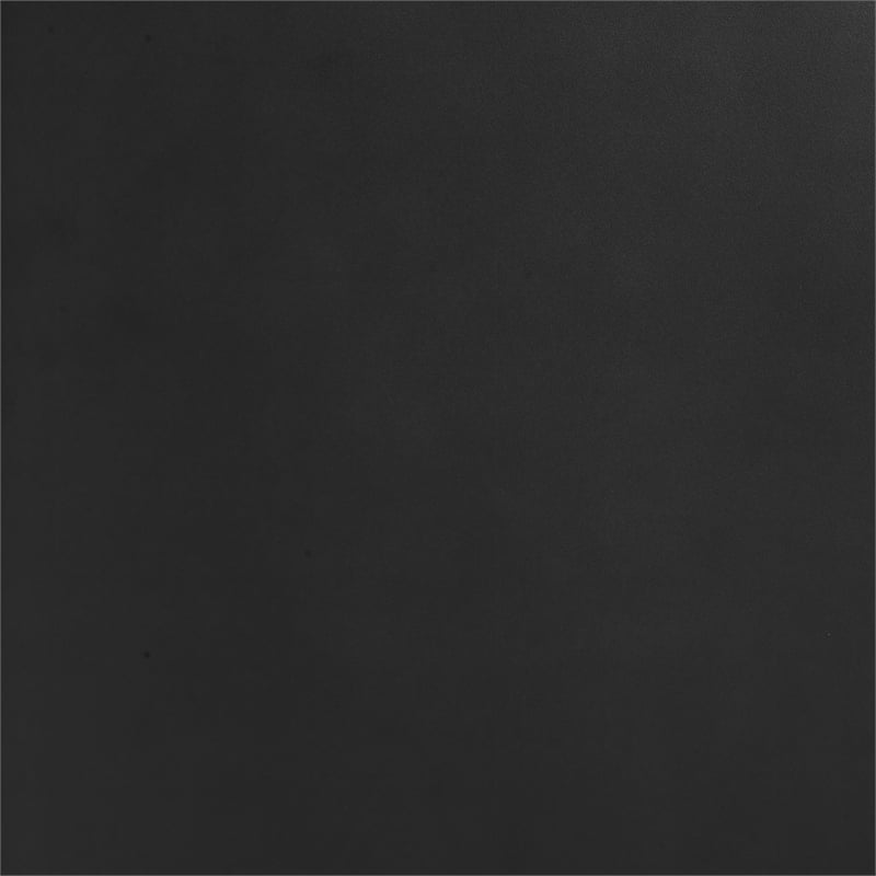 Crosley Furniture Asher Record Storage Media Console in Matte Black