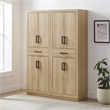 Crosley Furniture Isla 2-Piece Kitchen Storage Pantry Set in Ash