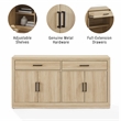 Crosley Furniture Isla Sideboard in Ash