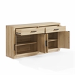 Crosley Furniture Isla Sideboard in Ash