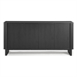 Crosley Furniture Wesley Sideboard in Black