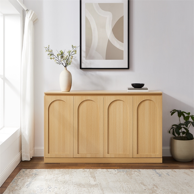 Crosley Furniture Marco Sideboard in Ash