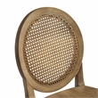 Crosley Furniture Katia 2-Piece Cane-Back Counter Stool Set in Driftwood