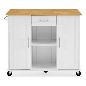 Crosley Furniture Stella Kitchen Cart in White