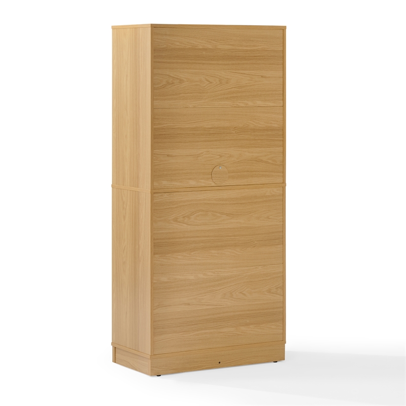 Crosley Furniture Naomi Kitchen Storage Pantry in White Oak