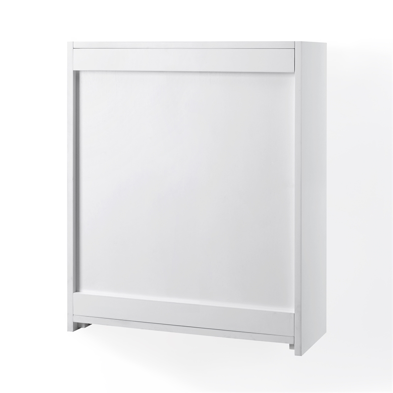 Crosley Furniture Savannah 3Pc Wall Storage Cabinet in White