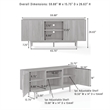 Crosley Furniture Liam TV Stand For 65