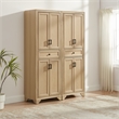 Crosley Tara Kitchen Storage Pantry Set in Natural (2 Pieces)
