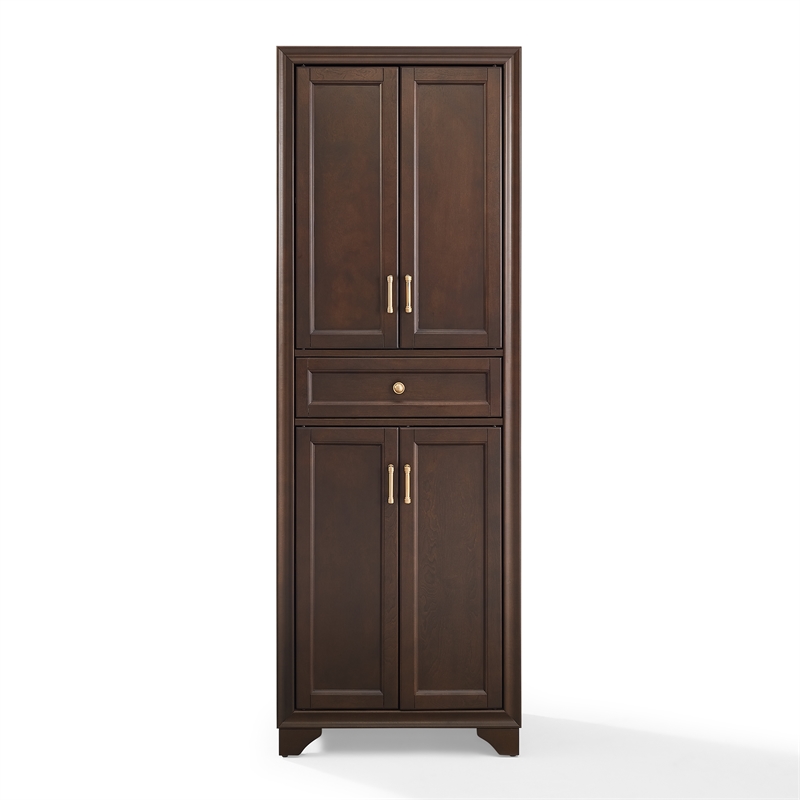 Crosley Tara Kitchen Storage Pantry in Brown