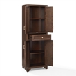 Crosley Tara Kitchen Storage Pantry in Brown