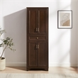Crosley Tara Kitchen Storage Pantry in Brown