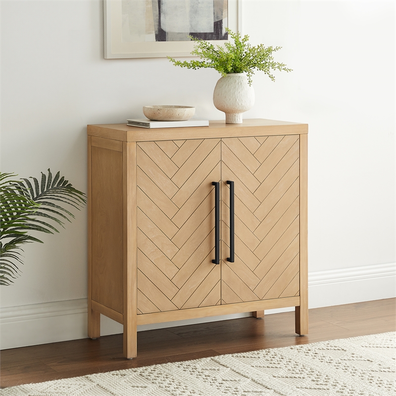 Crosley Darcy Storage Cabinet in Natural
