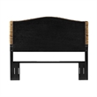 Crosley Serena Rattan Full Size Headboard in Banana Leaf