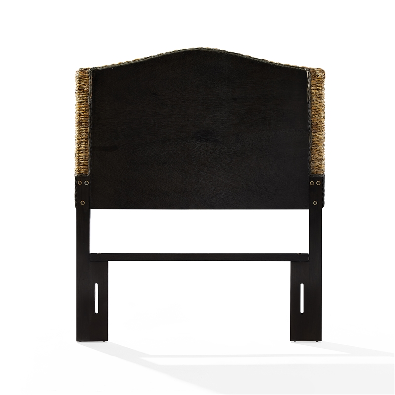 Crosley Serena Rattan Twin Size Headboard in Banana Leaf