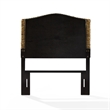 Crosley Serena Rattan Twin Size Headboard in Banana Leaf