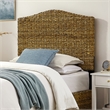 Crosley Serena Rattan Twin Size Headboard in Banana Leaf