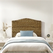 Crosley Serena Rattan Twin Size Headboard in Banana Leaf