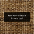 Crosley Serena Rattan Twin Size Headboard in Banana Leaf
