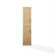 Crosley Savannah Linen Storage Cabinet in Natural