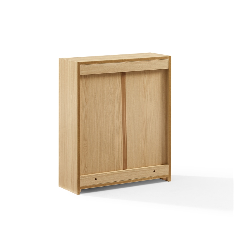 Crosley Savannah Wall Storage Cabinet in Natural